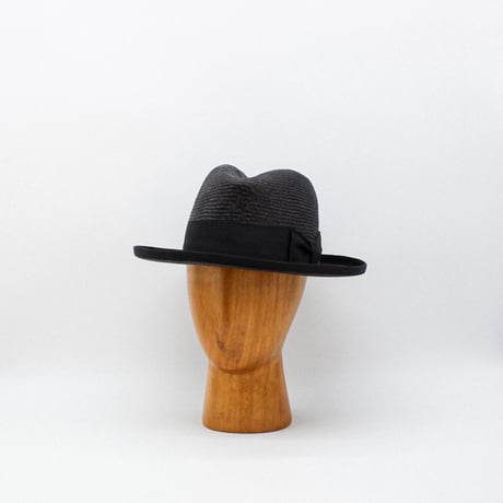 Vintage block Panama Homburg