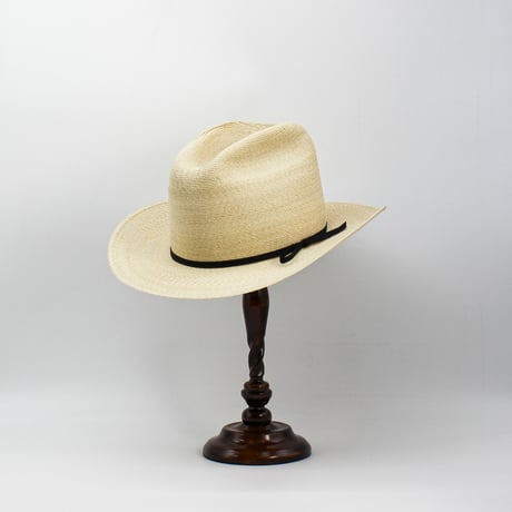 Linen braid cowboy hat