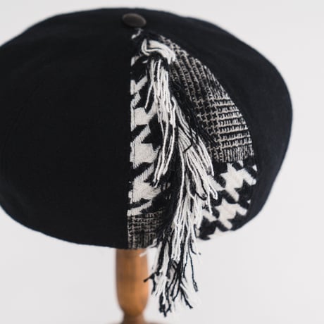 Melton fringe beret