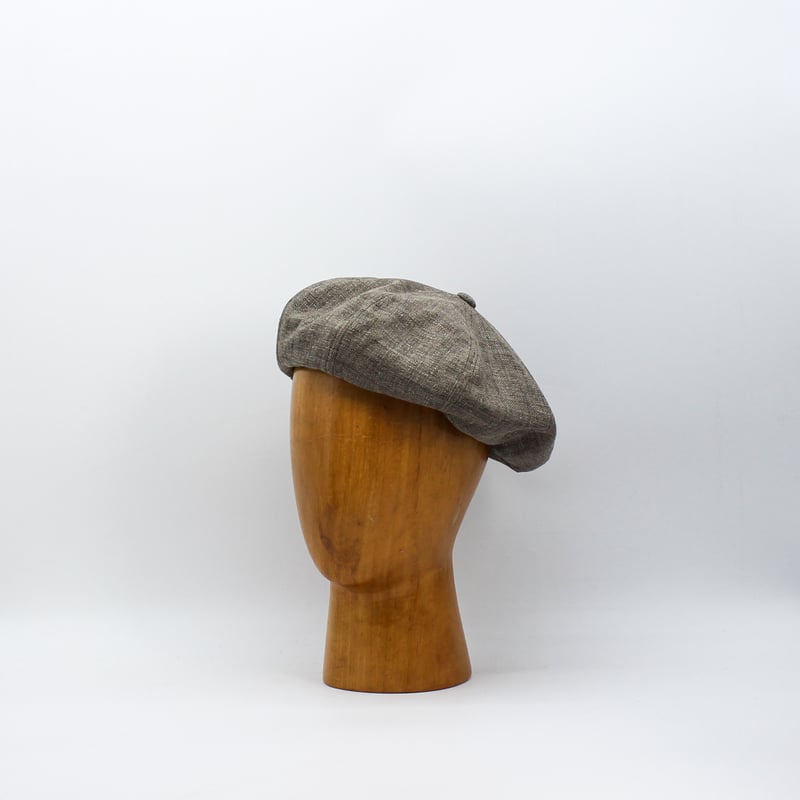 Z　COMESANDGOES LINEN BIG BERET ベレー帽 Linen Big beret | Dari stores