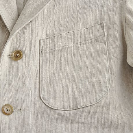 Herringbone Denim Jacket