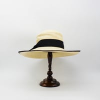 Natural shape panama Long brim