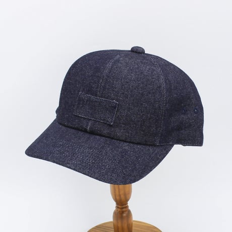 Front tag 12oz Denim cap