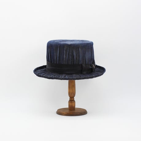 1piece selvage denim silk hat