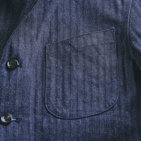 Herringbone Denim Jacket