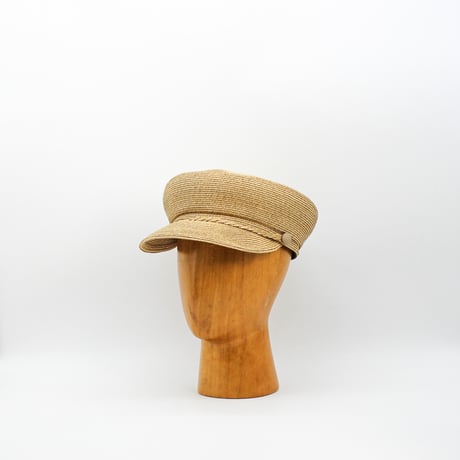 Paper braid marine cap