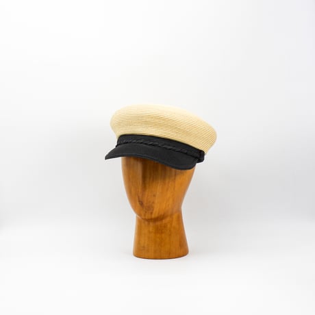Paper braid marine cap