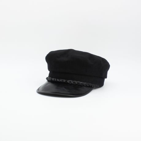 Hand dyed brim marine cap