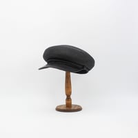 PB beret Leather brim cas