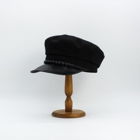 Hand dyed brim marine cap