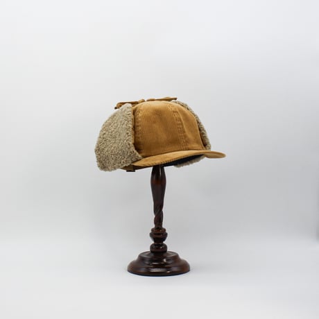 Corduroy ear cap