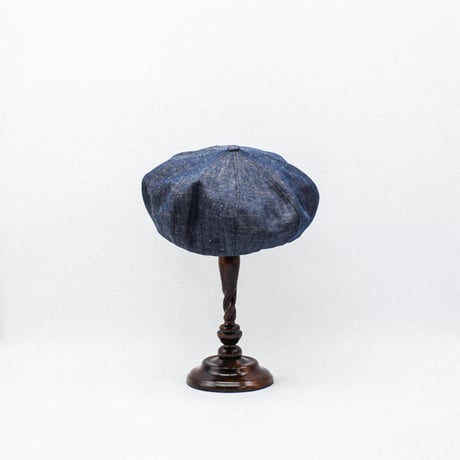 Linen chino Big beret