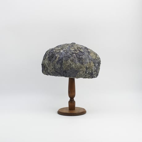 Flower cloth beret