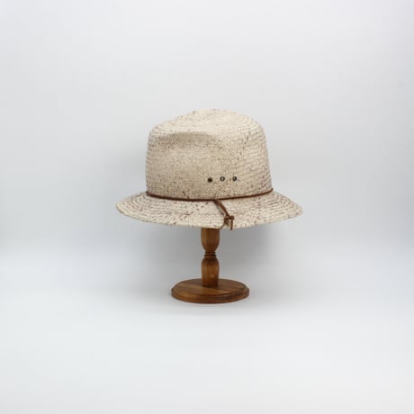 Raffia Fold bucket hat