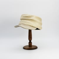 Raffia ox cap