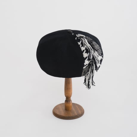 Melton fringe beret