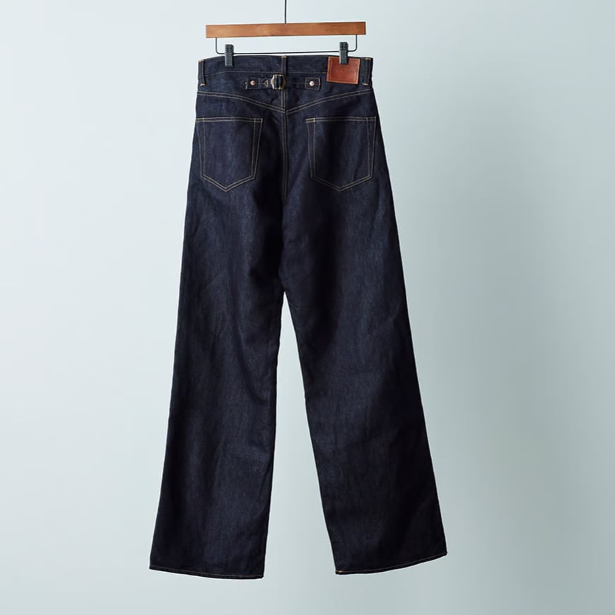 デニム・ジーパン Five-pocket chambray denim jeans GWP520_14UT_F0076_S_OOO Five pocket c.p jeans | Dari stores