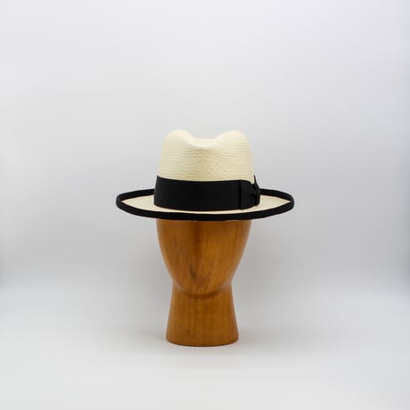 Vintage block Panama Homburg