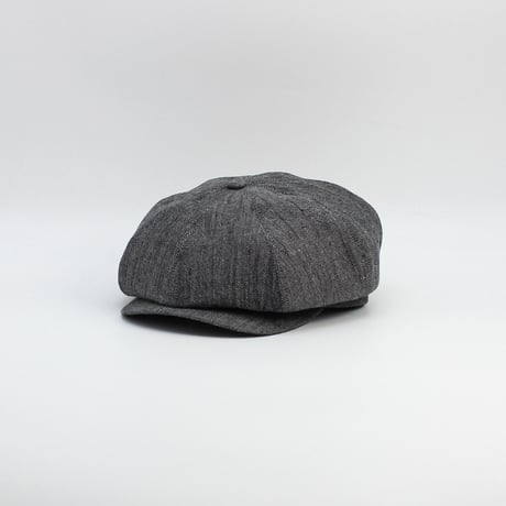Linen herringbone NPB cap2