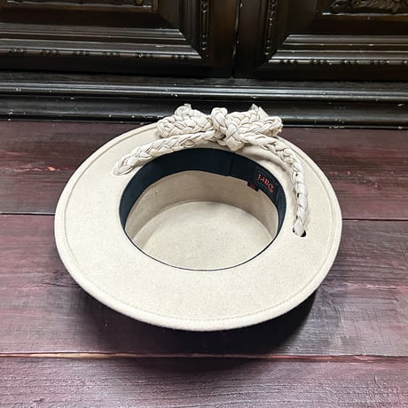 Canotier tresse ruban