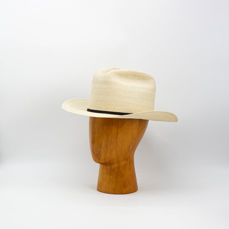 Linen braid cowboy hat