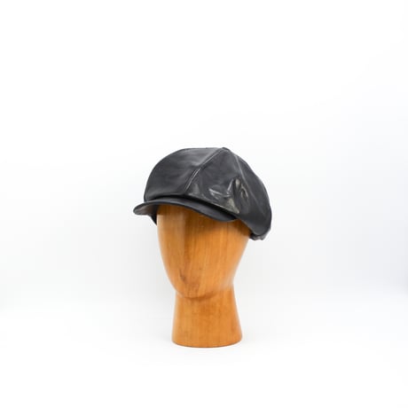 Buffalo leather casquette