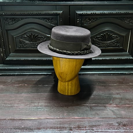 Canotier tresse ruban