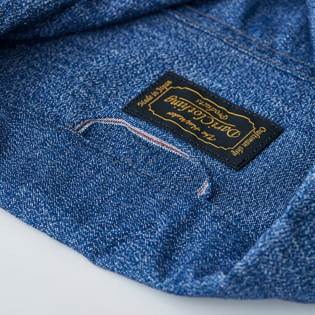 Selvage chambray Open collar shirt