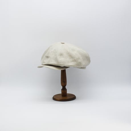 Linen twill wash NPB cap