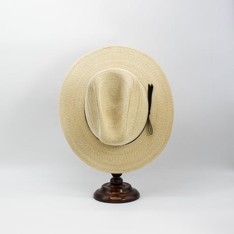 Linen braid cowboy hat