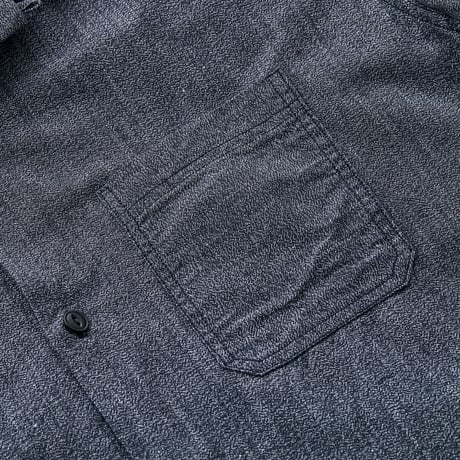 Selvage chambray Open collar shirt