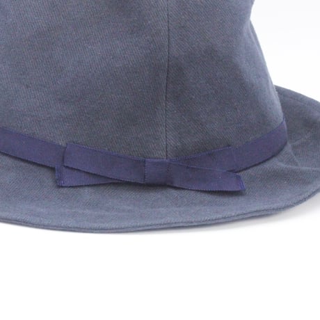Brushed gabardine hat