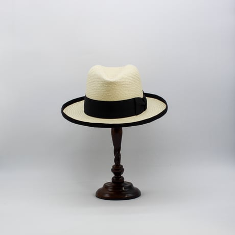 Vintage block Panama Homburg