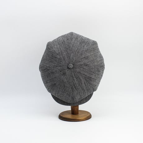 Linen herringbone NPB cap2