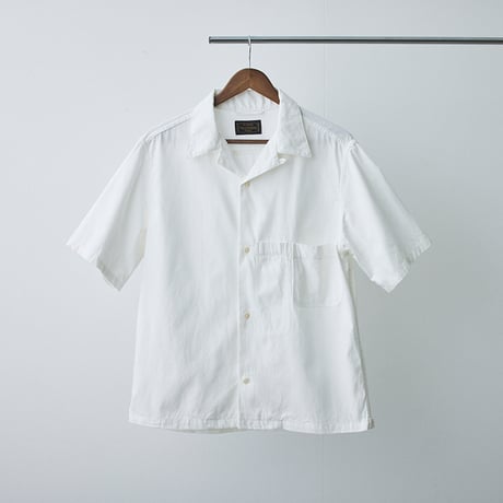 Open collar Atelier work shirt