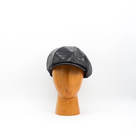 Buffalo leather casquette