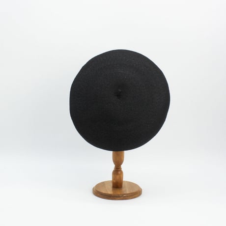 Linen braid point beret