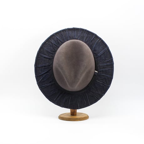 Radial brim hat