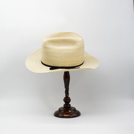 Linen braid cowboy hat