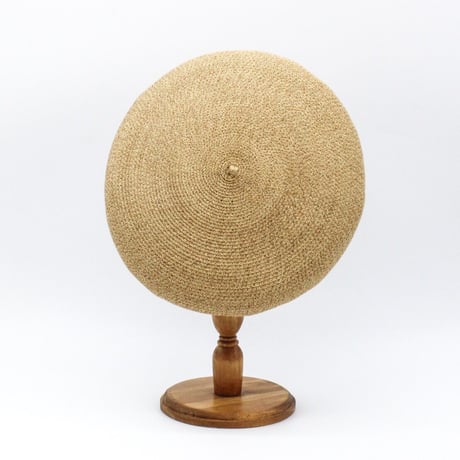 Paper braid point beret