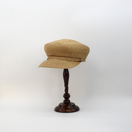 Paper braid marine cap