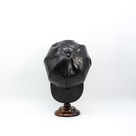 Buffalo leather casquette