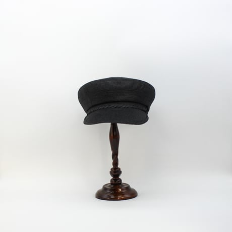 Paper braid marine cap