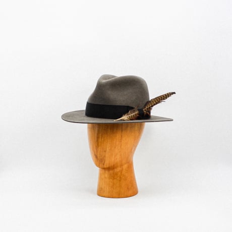 Long feather Slim Fedora