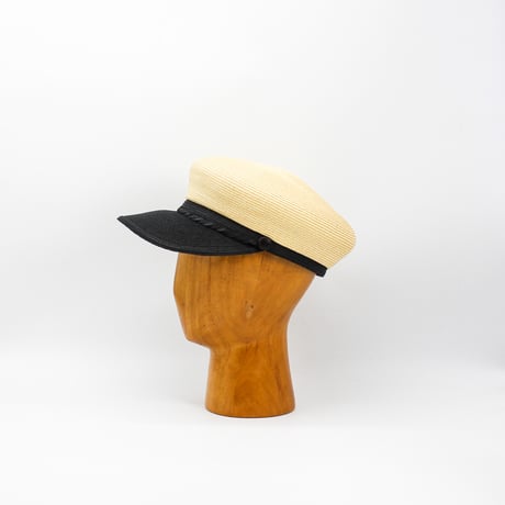 Paper braid marine cap