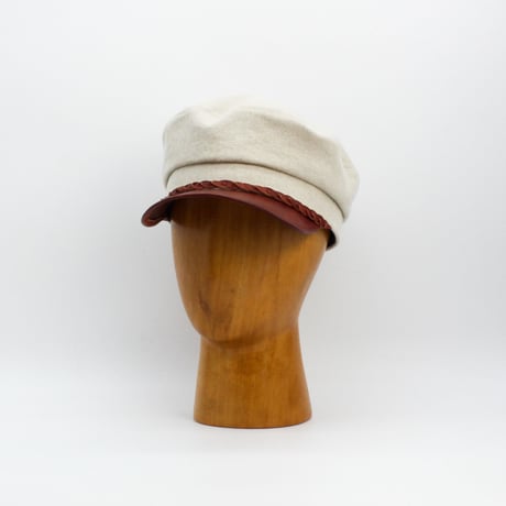 Hand dyed brim marine cap