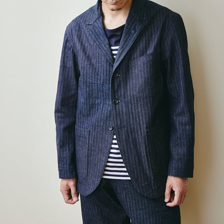 Herringbone Denim Jacket