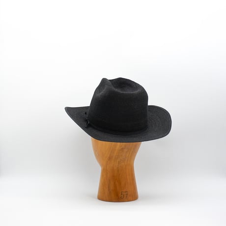 Linen braid cowboy hat
