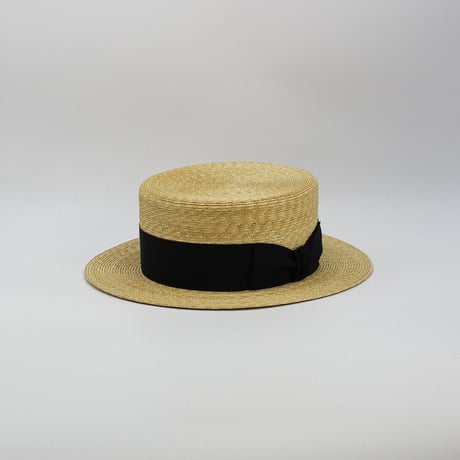 Mid silk wheat boater