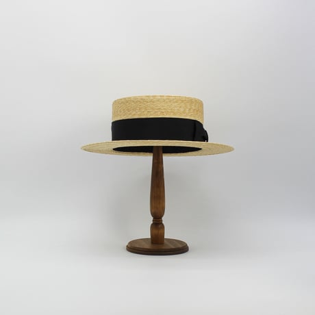 Mid silk wheat boater